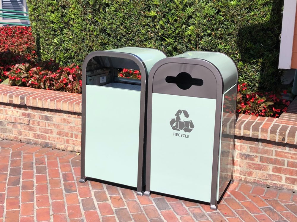 Disney Springs 5 20 20 trash cans