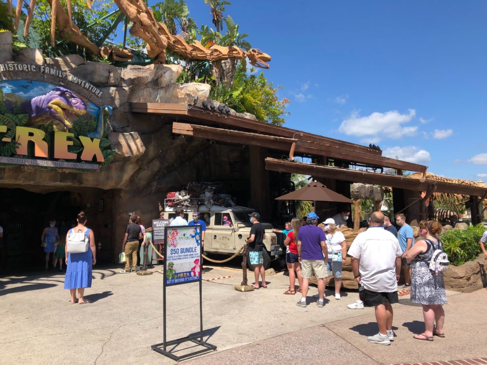 Disney Springs 5 20 20 trex line