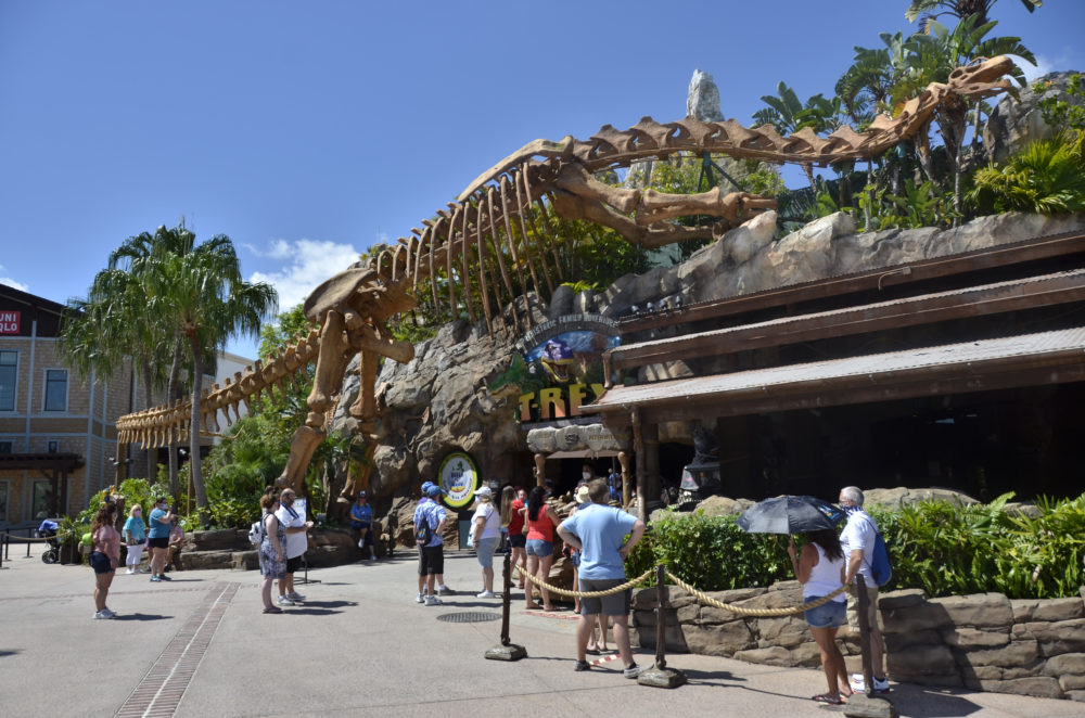 Disney Springs 5 20 20 trex lunch line