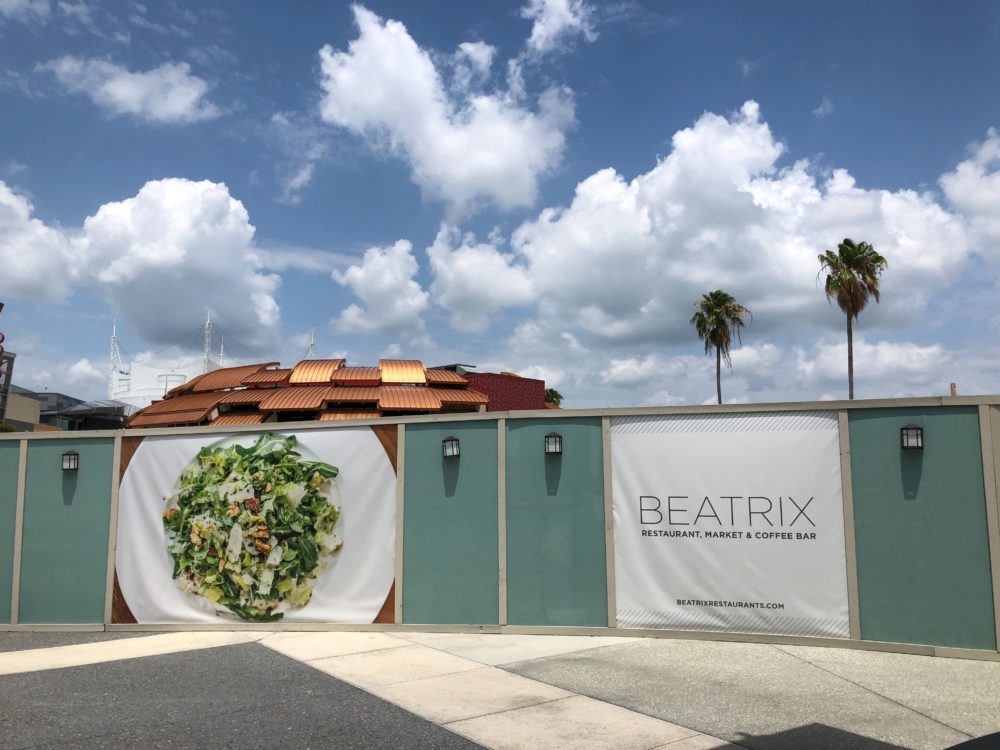 Disney Springs 5 21 20 beatrix construction site