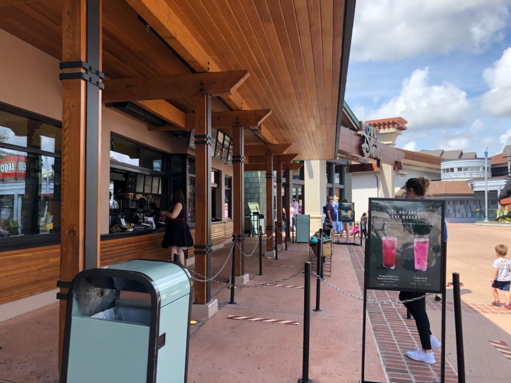 Disney Springs 5 23 20 Starbucks Walk Up