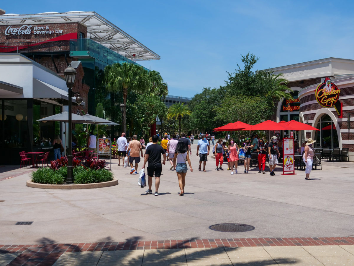 Disney Springs Crowds 5 31 20 3