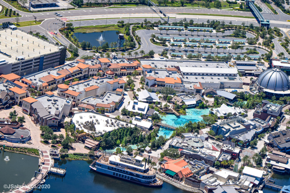 Disney Springs aerial photos may 2020 jonathan michael salazar c 2