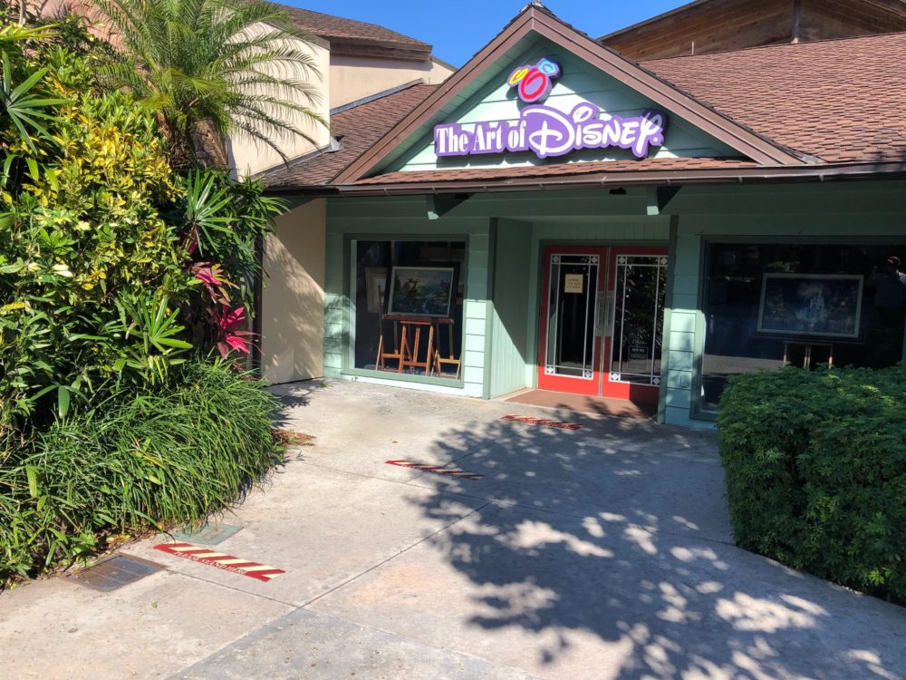 Disney springs reopening store fronts social distancing 23
