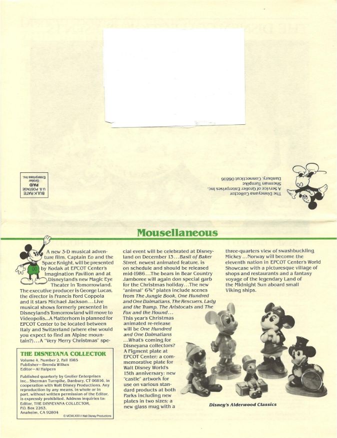 DisneyanaCollector Fall1985 Page 8 small