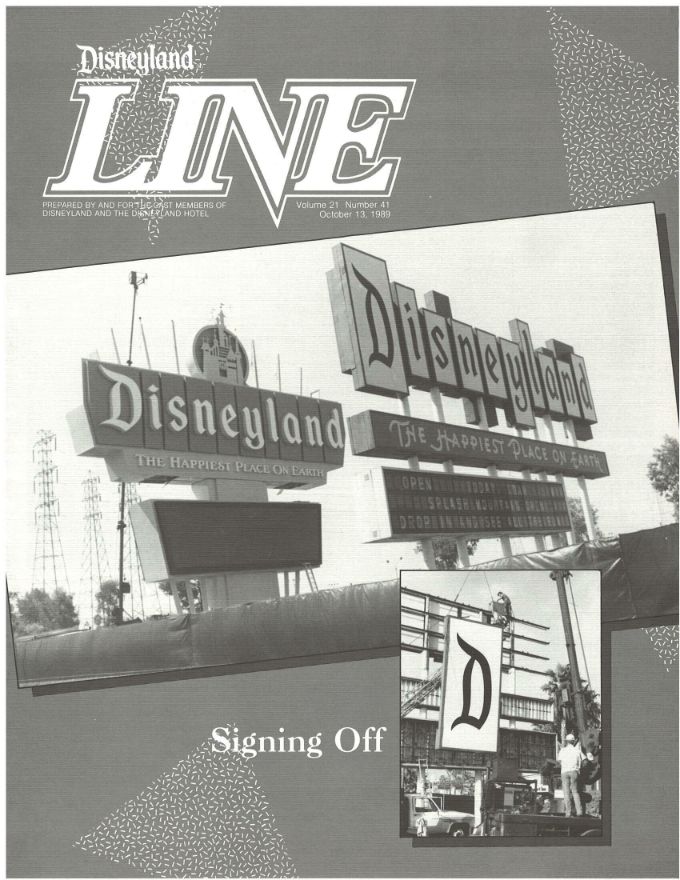 DisneylandLine 1989 Oct13 Page 1 small