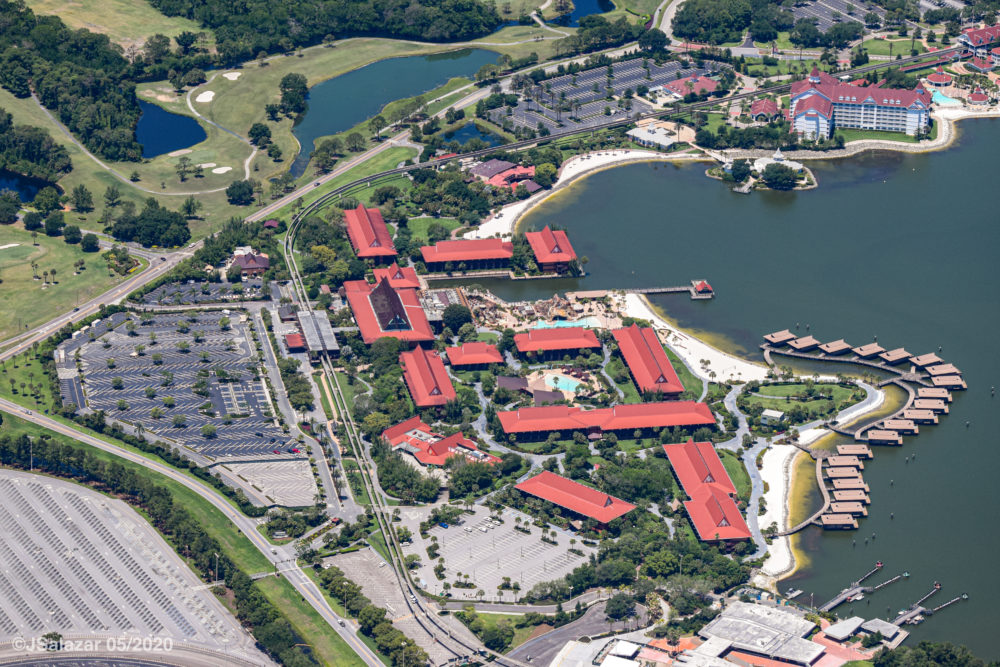 Polynesian village MK resorts overview aerial photos may 2020 jonathan michael salazar c 1