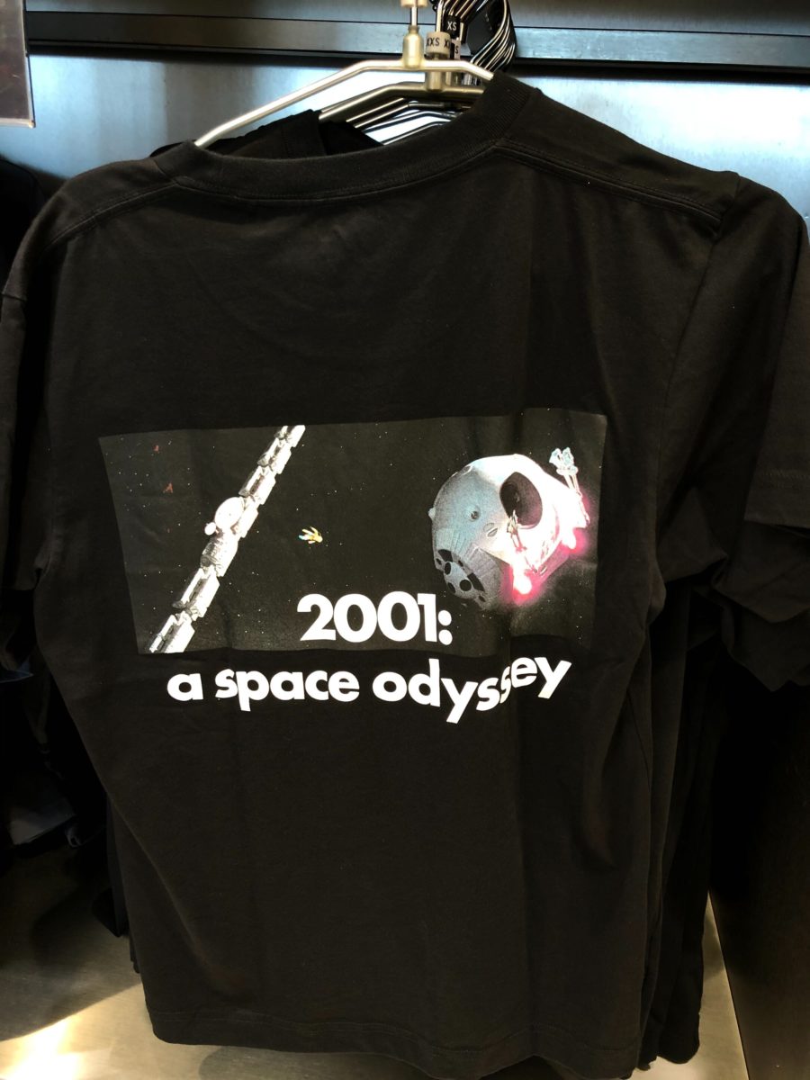 Uniqlo SciFi Shirts 2001 black back