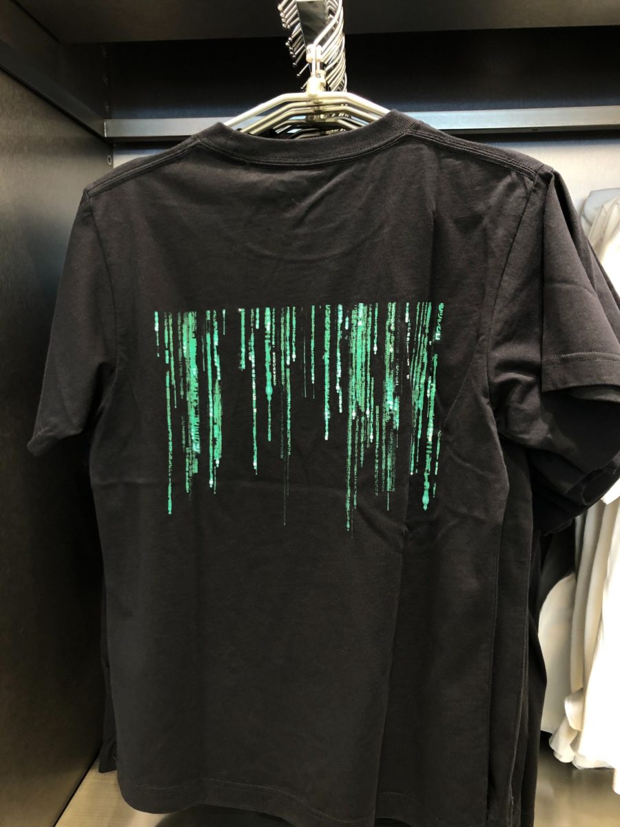 Uniqlo SciFi Shirts Matrix Back