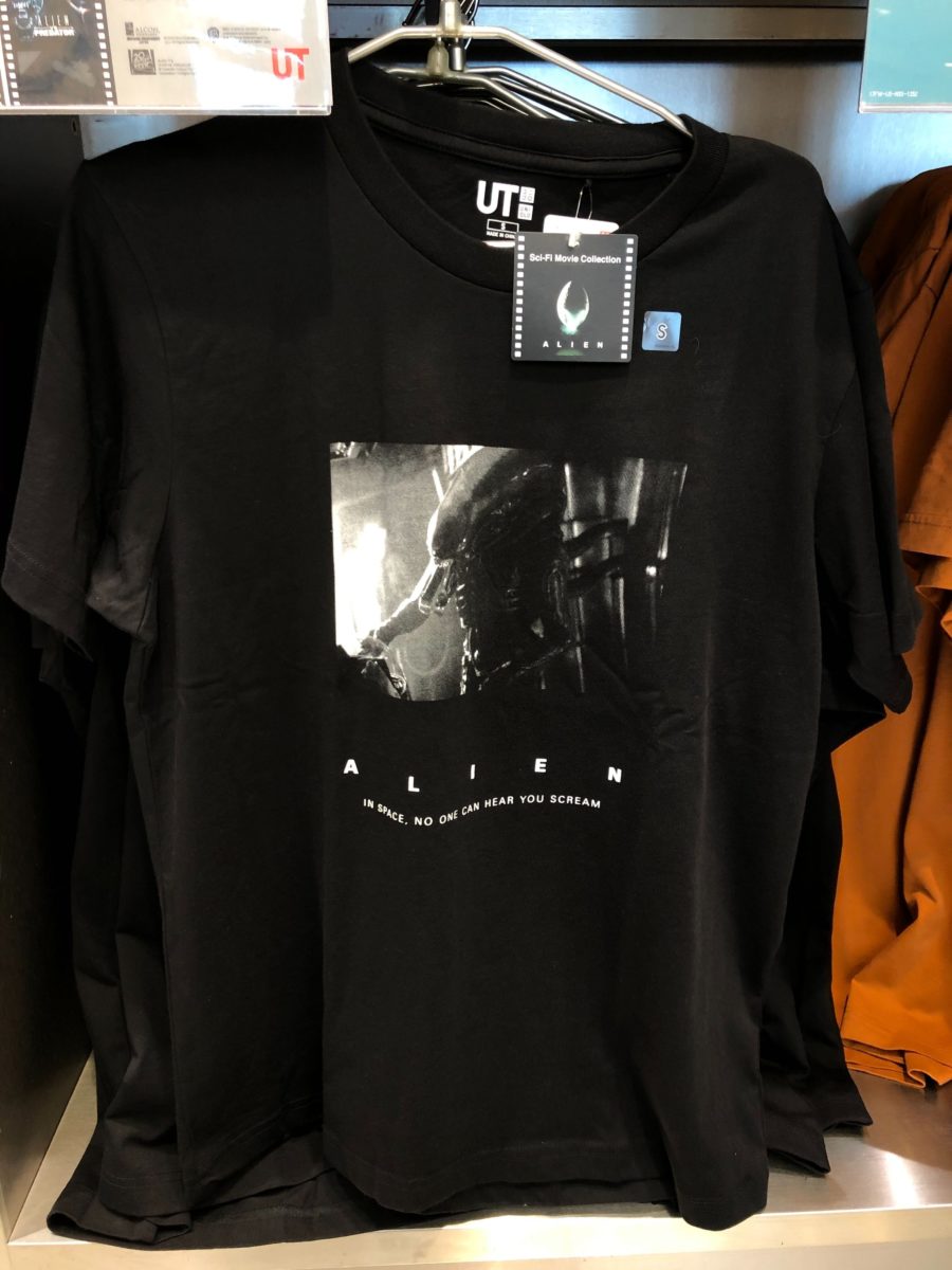 Uniqlo SciFi Shirts alien