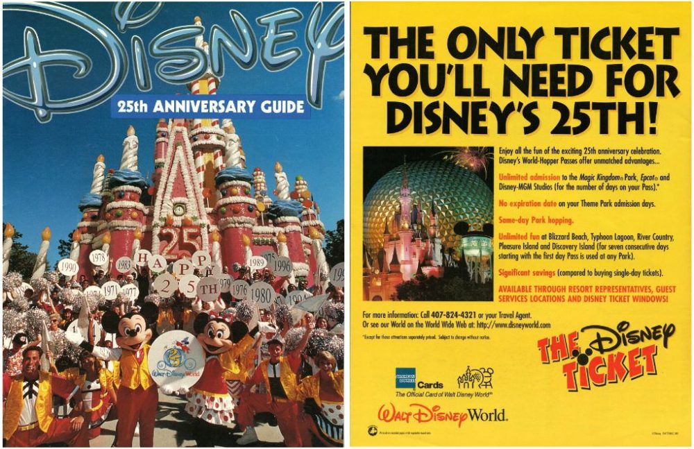 Walt Disney World 25th Anniversary, 1996 McDonalds Remember The Magic
