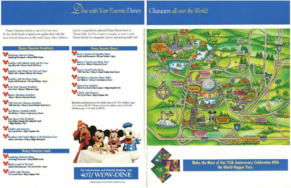 WDW 25thAnniversaryGuide Page 9 small