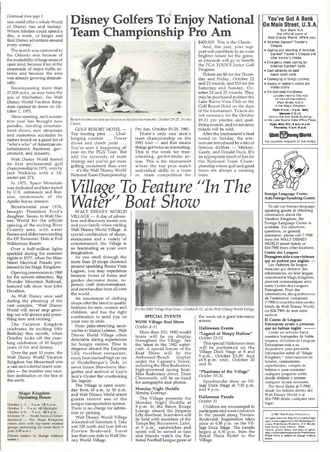 WDW TencennialNews Oct1981 Vol2No10 Page 2 small