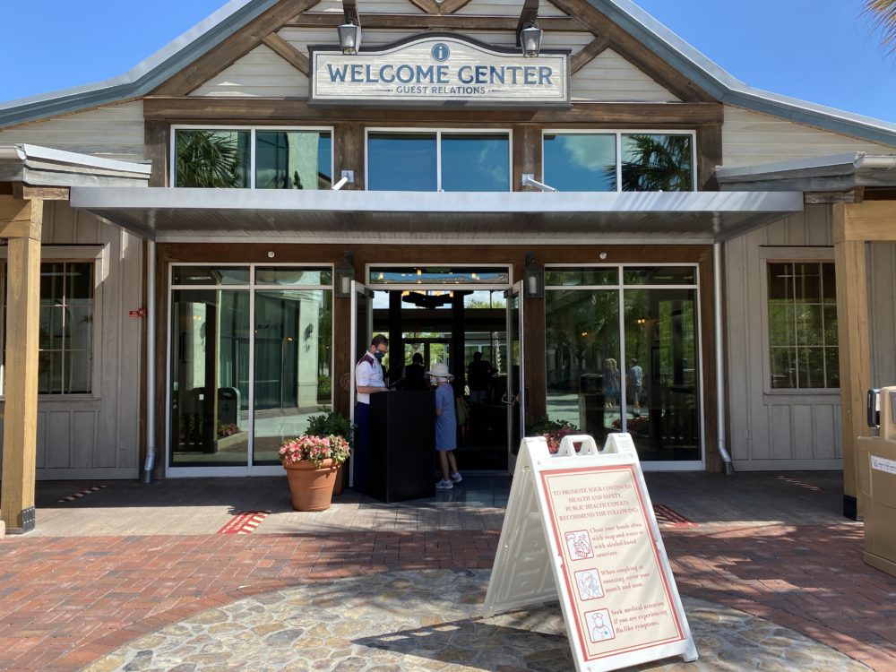 Welcome center