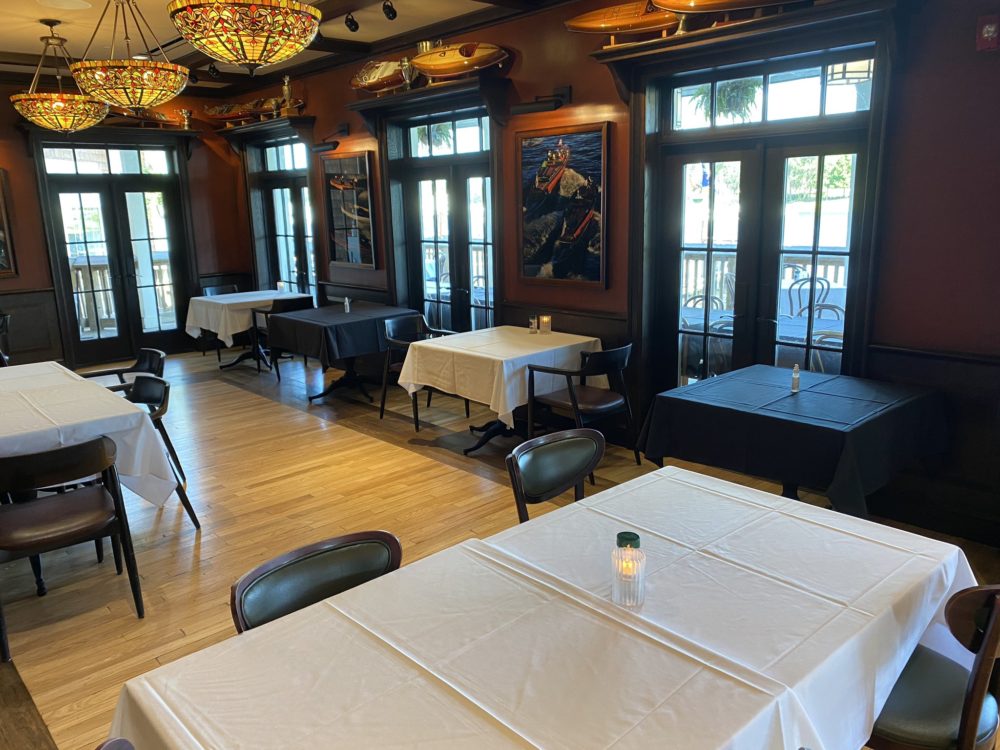 The Boathouse Reopens with Social Distancing and a Limited Menu at Disney Springs