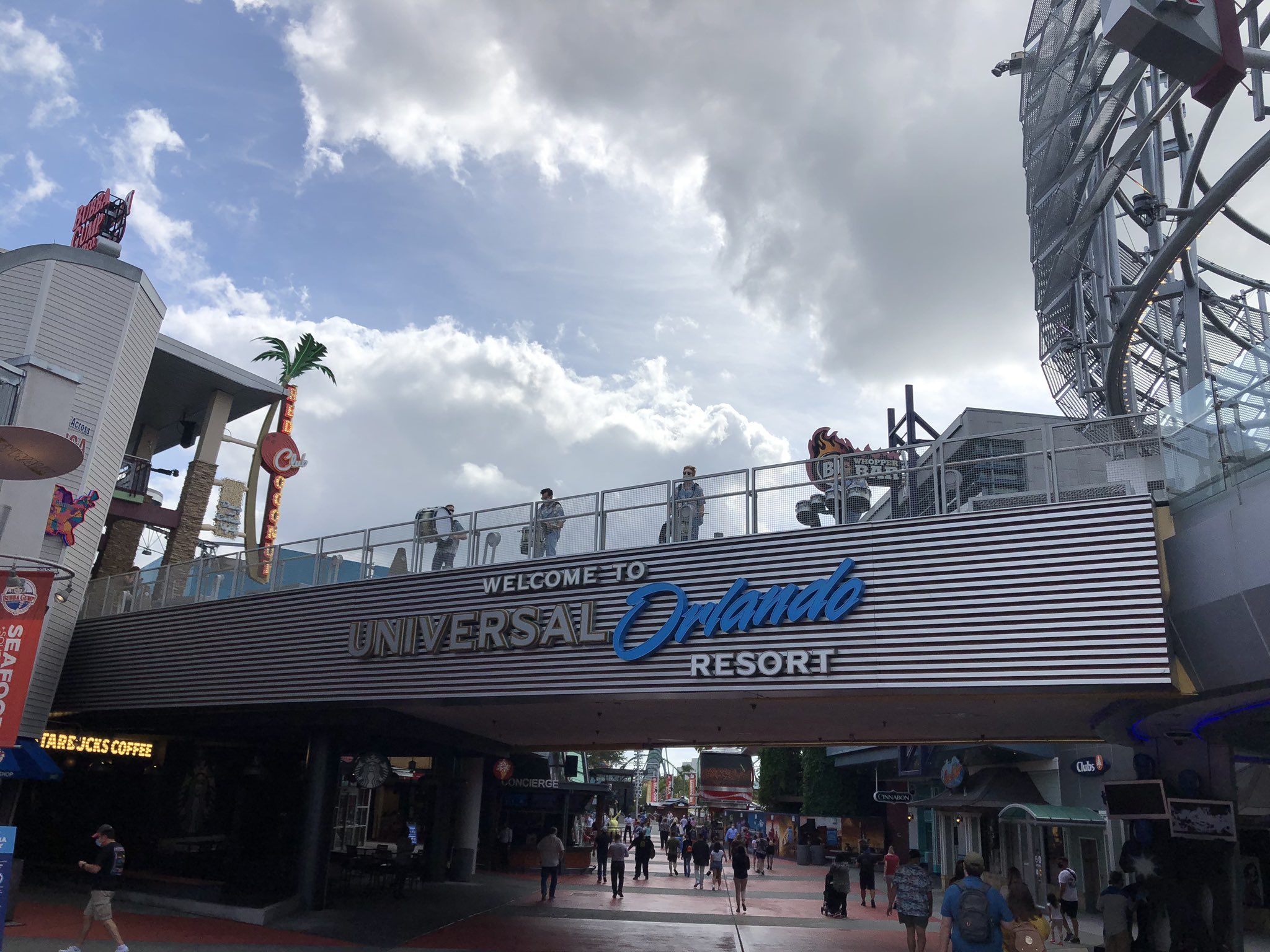 citywalk universal orlando reopening covid 19 temperature checks social distancing may 14 50