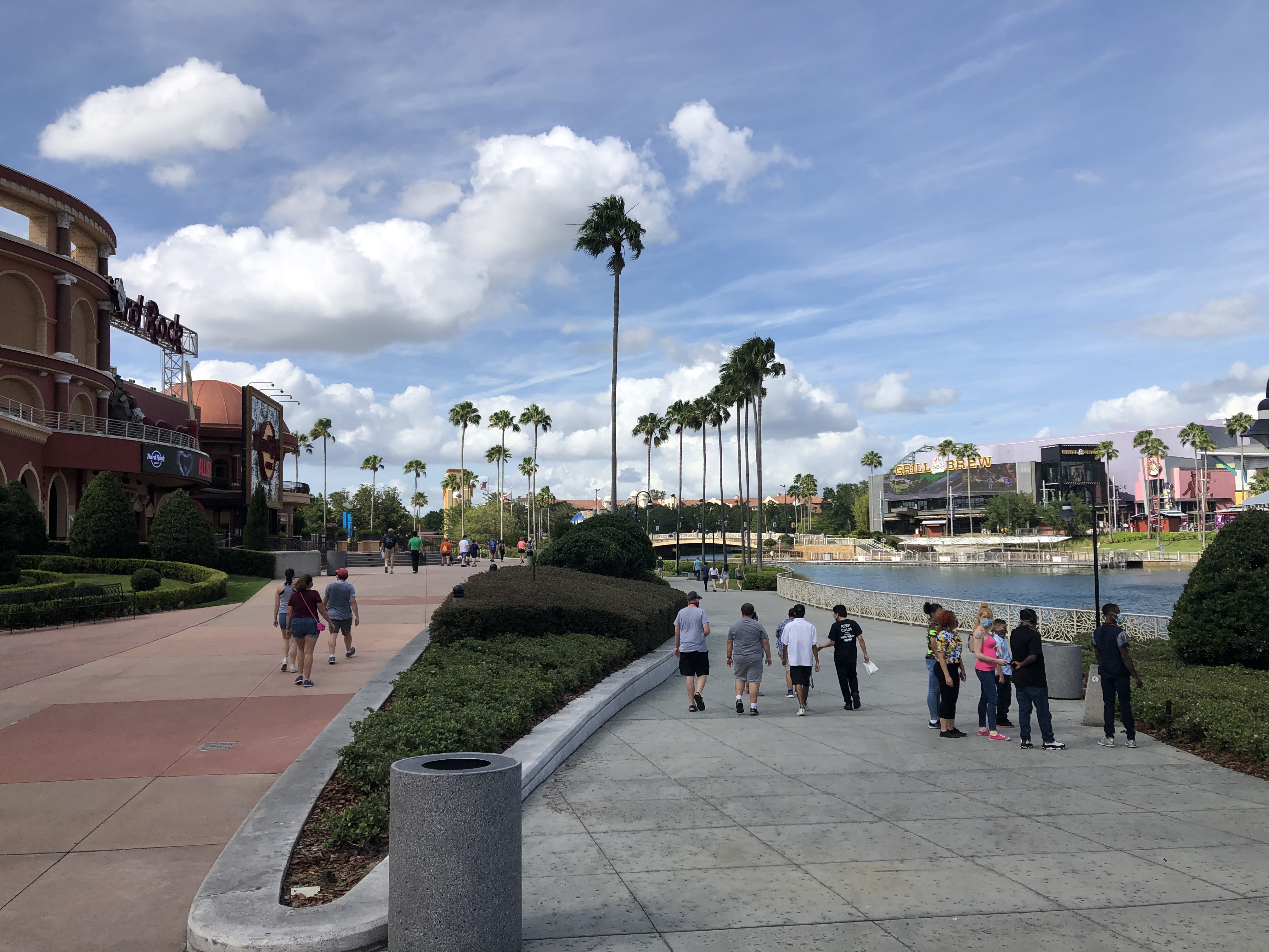 citywalk universal orlando reopening covid 19 temperature checks social distancing may 14 68