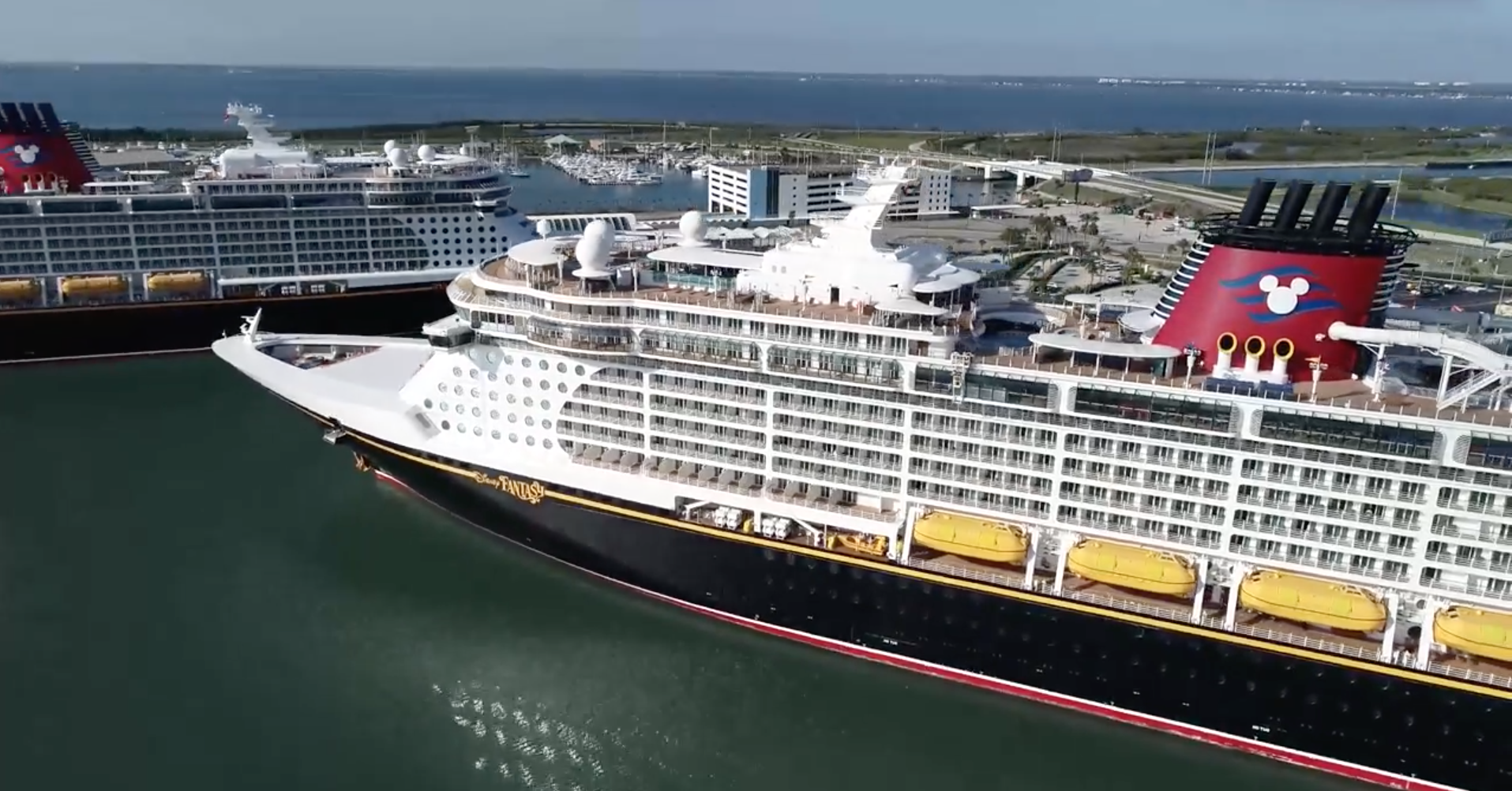 PHOTOS, VIDEO Nearly Entire Disney Cruise Line Fleet Docked at Port