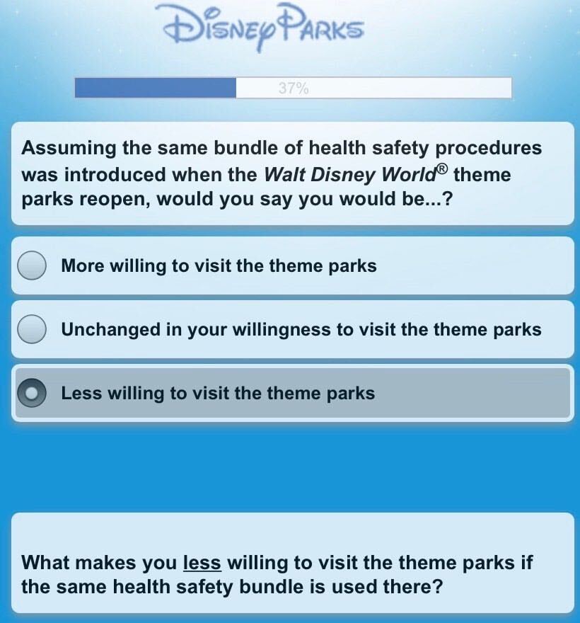 disney springs face mask survey 3