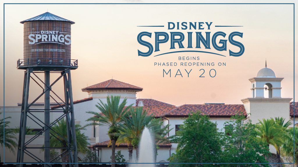 disney springs reopening covid