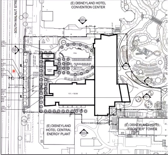 disneyland hotel disney vacation club tower concept art rendering 7