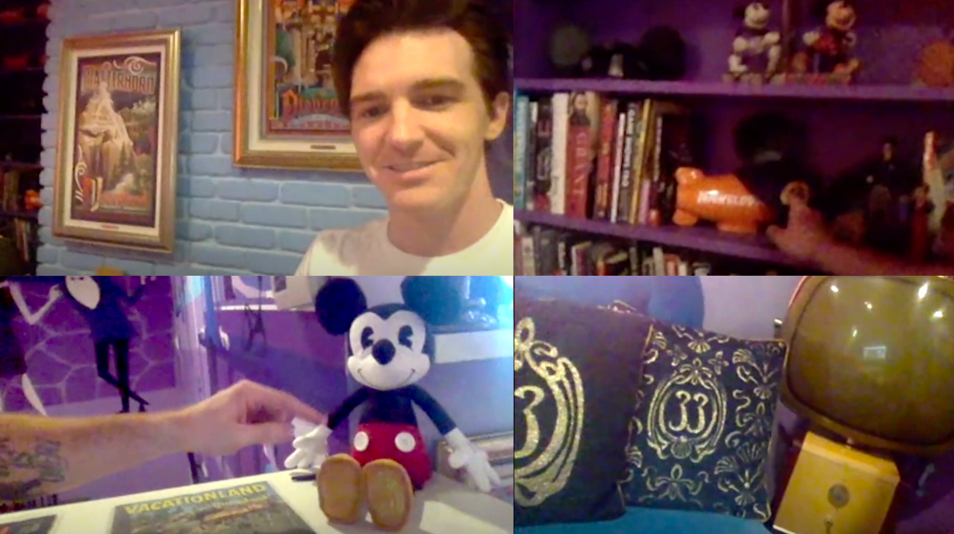 VIDEO Drake Bell Gives A Personal Tour of His DisneyThemed Home