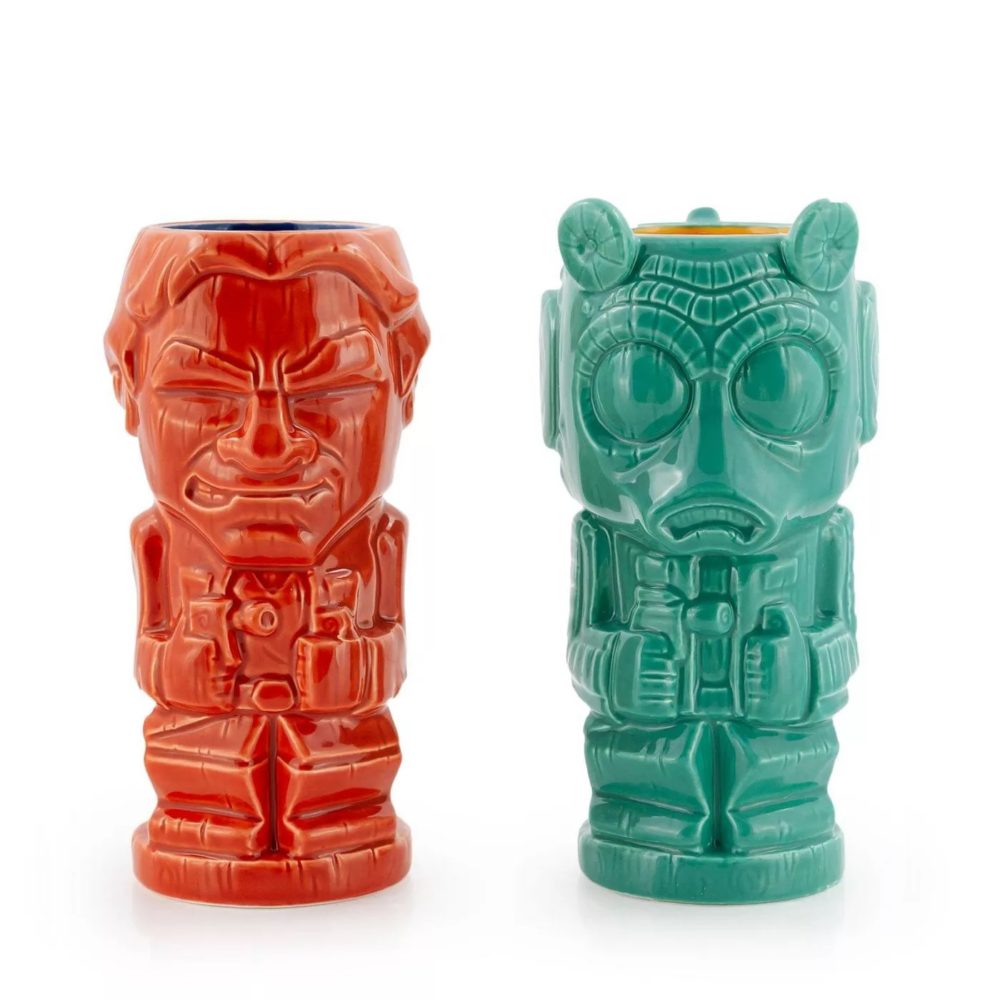 han solo greedo geeki tiki mug set 1