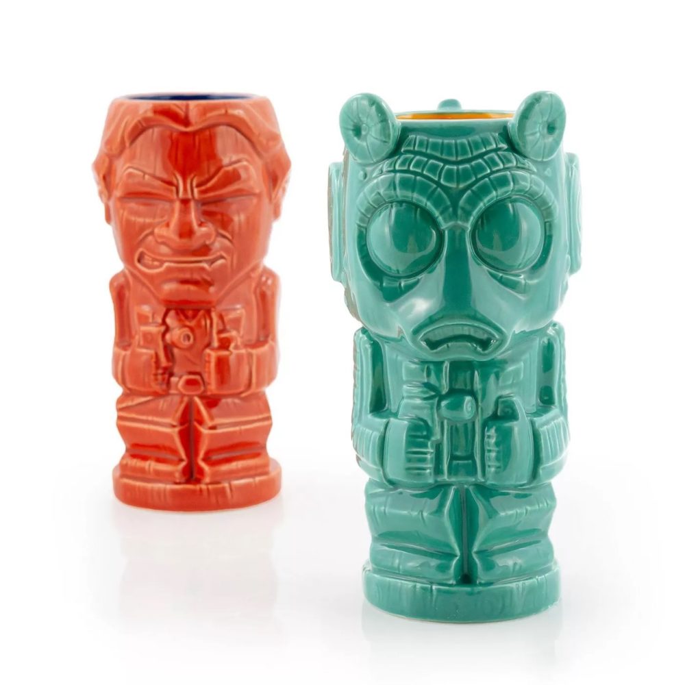 han solo greedo geeki tiki mug set 2