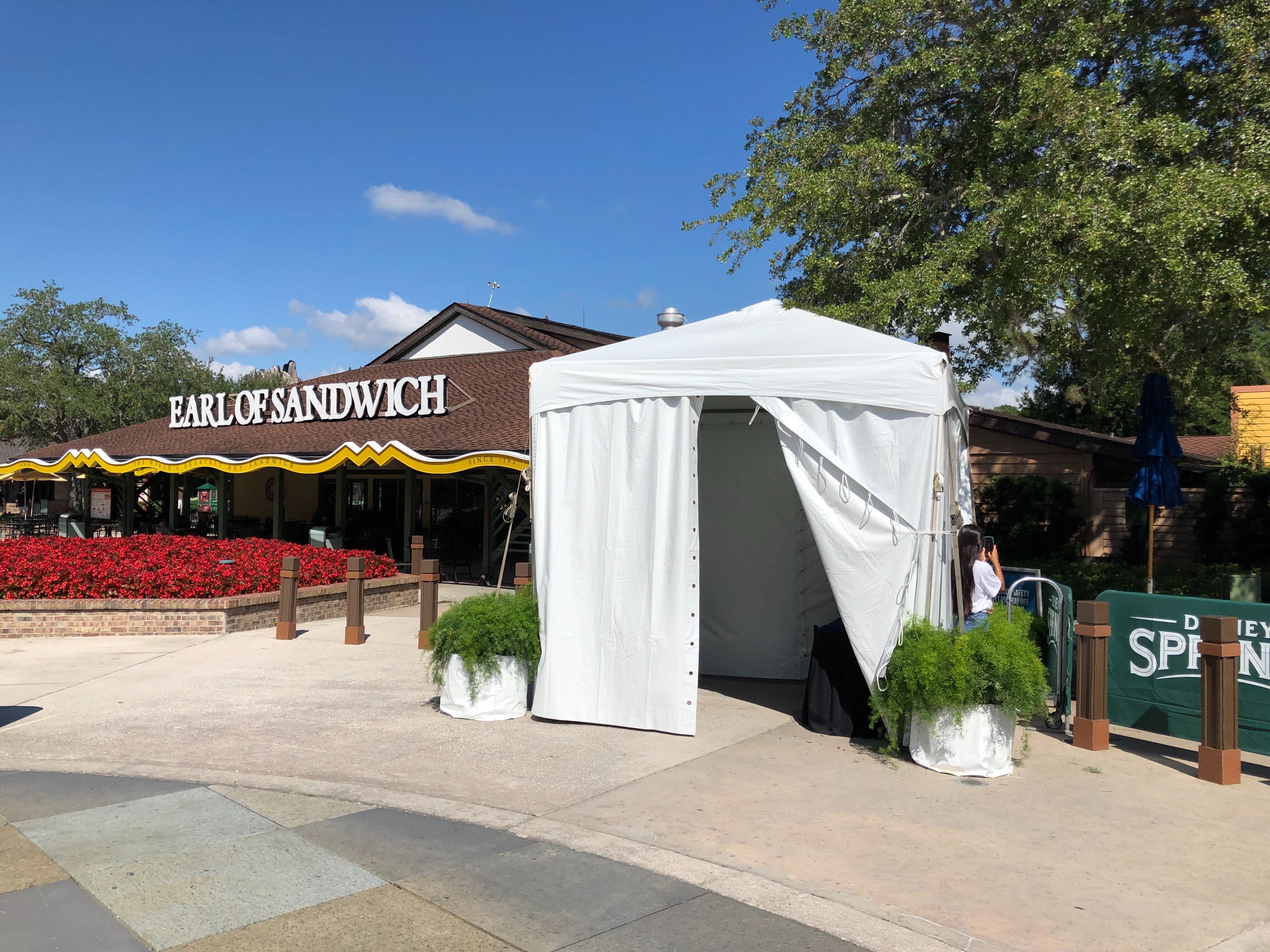marketplace disney springs tent screening reopening may 20 2