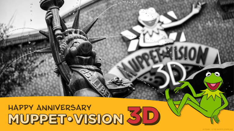 muppet vision 3d anniversary disney parks blog