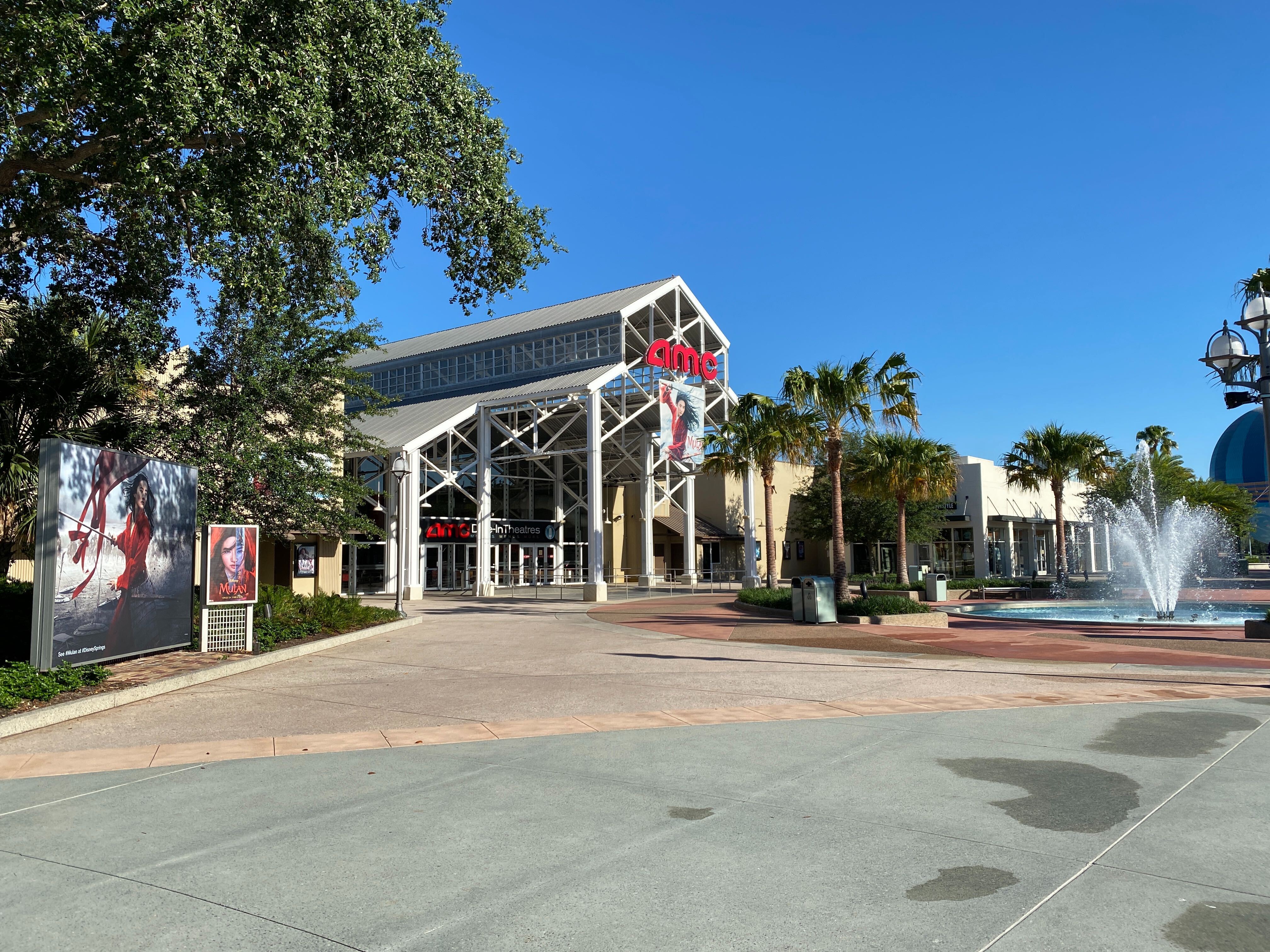 orange garage parking disney springs temperature screening reopening may 20 2