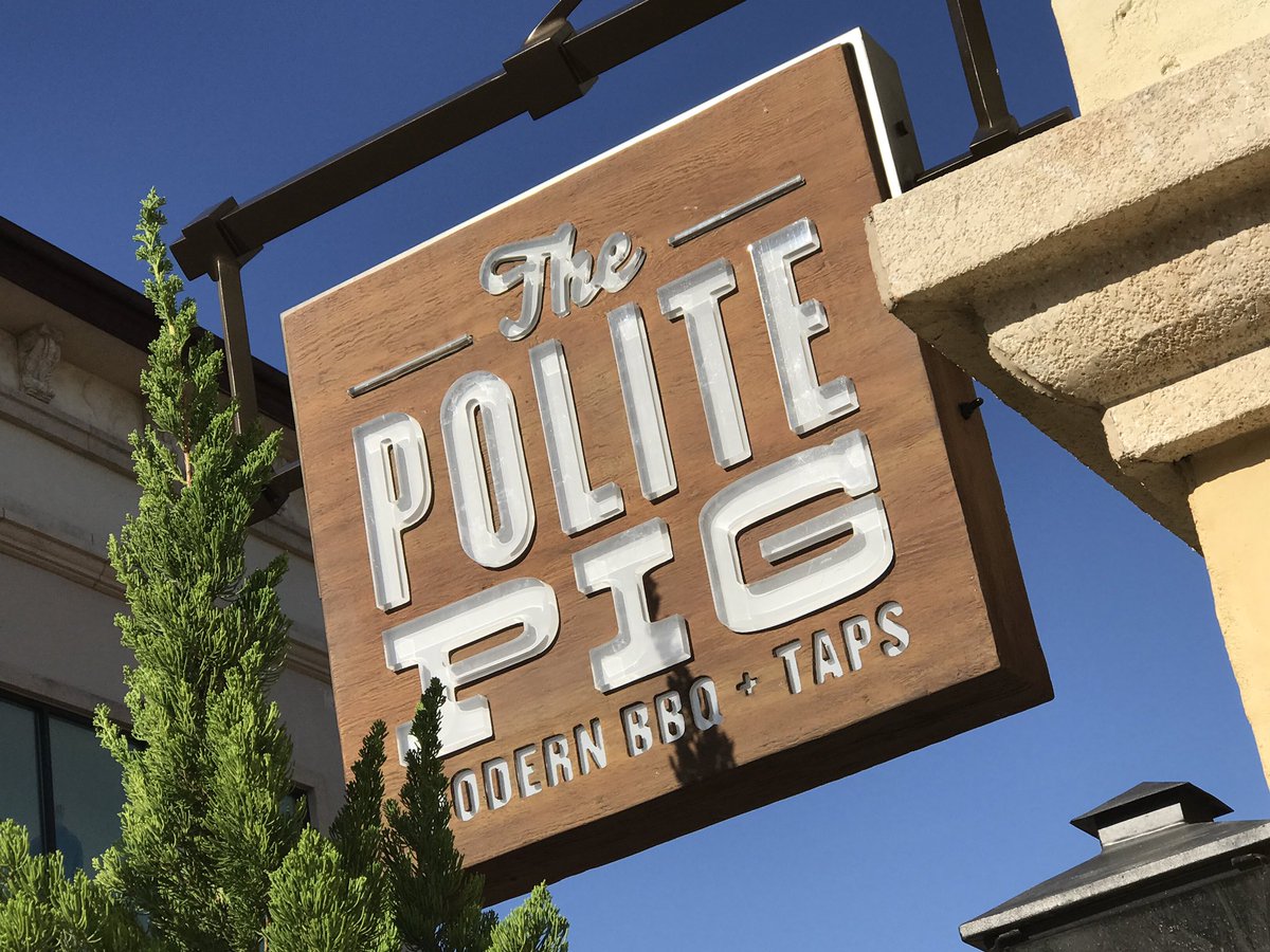 polite pig