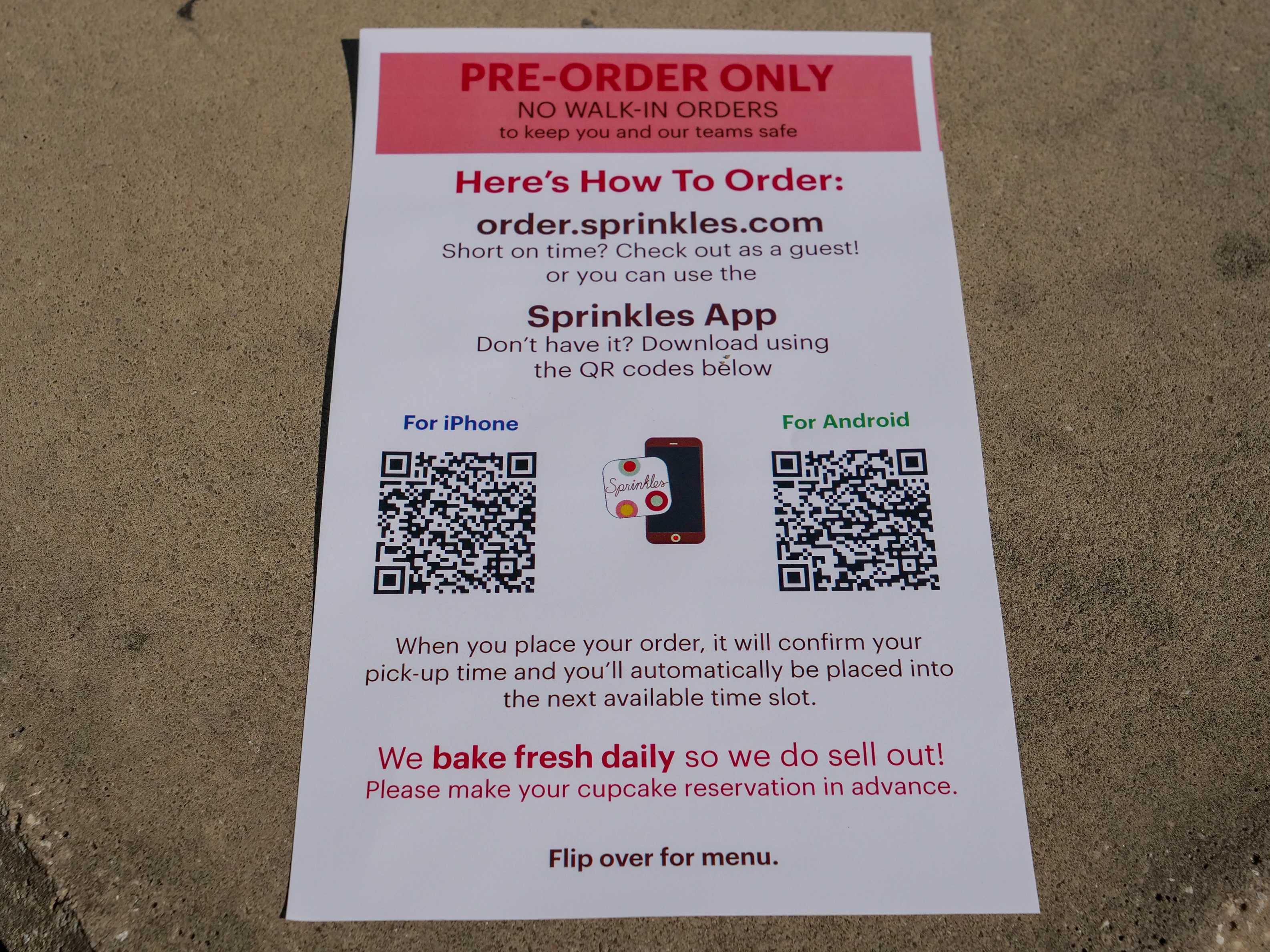 sprinkles reopening