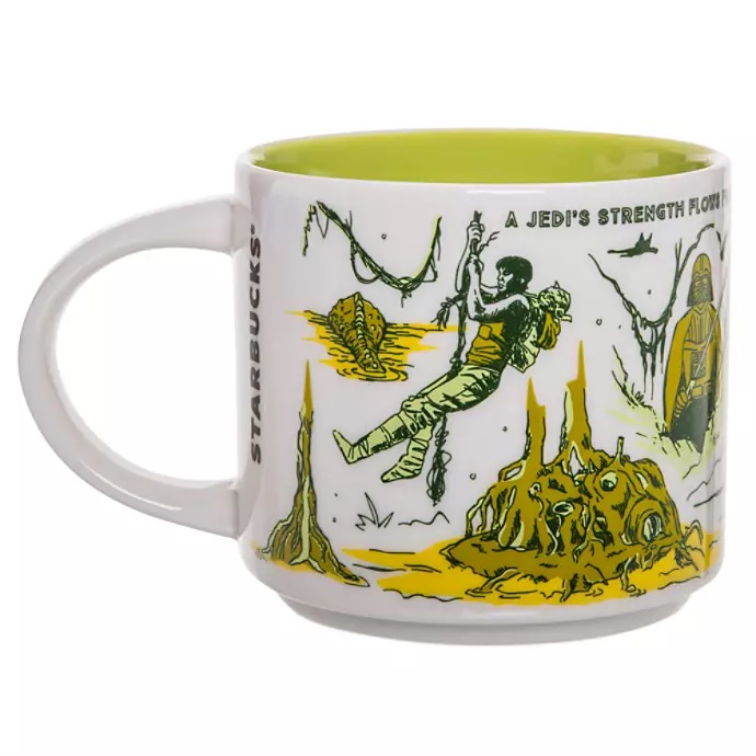 starbucks star wars been there mug dagobah 3