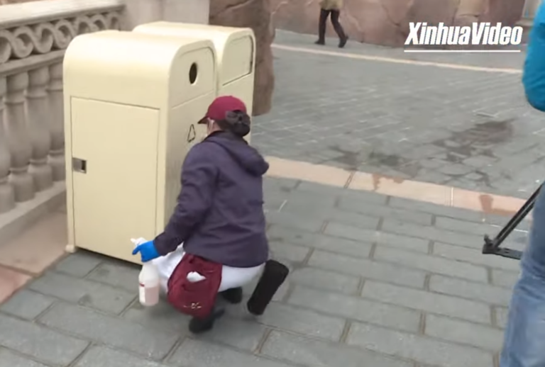 trashcan cleaning shanghai