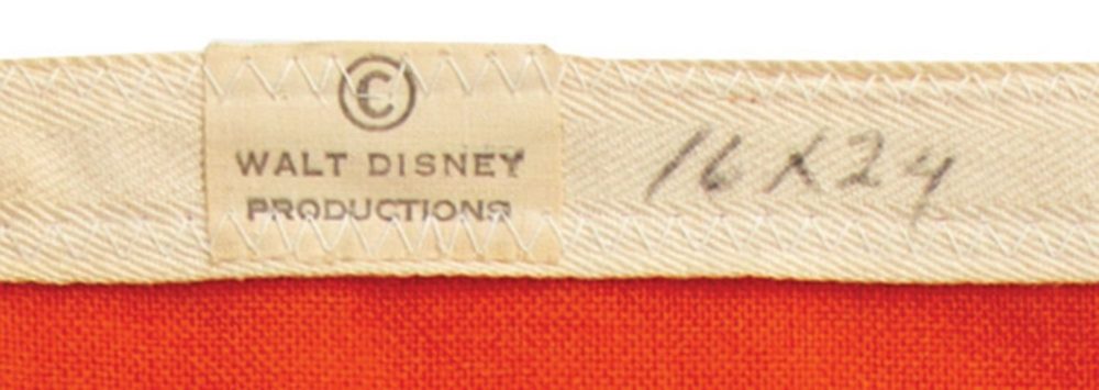 van eaton auction may 2020 disneyland mickey mouse main street station flag 3