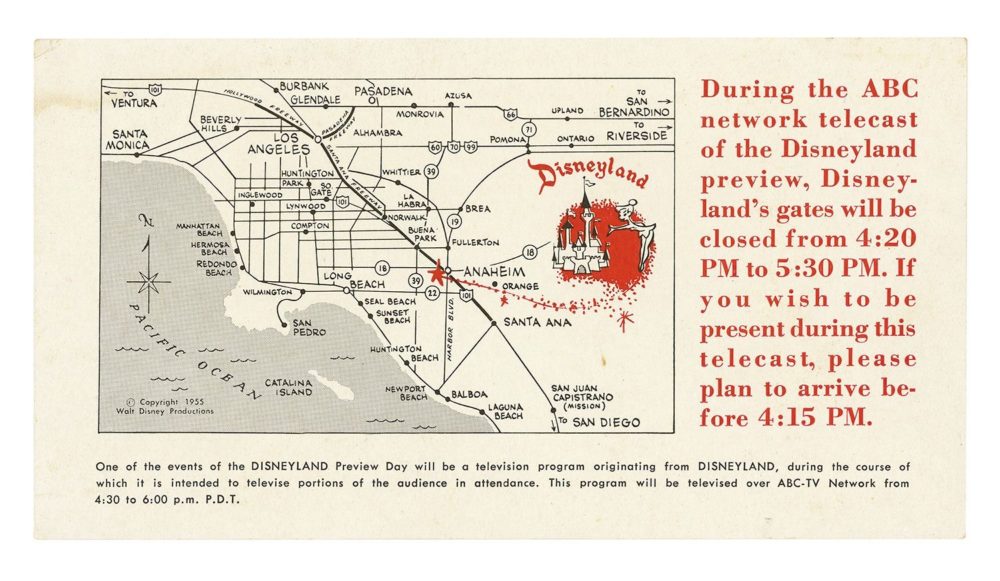 van eaton auction may 2020 disneyland press preview ticket 2