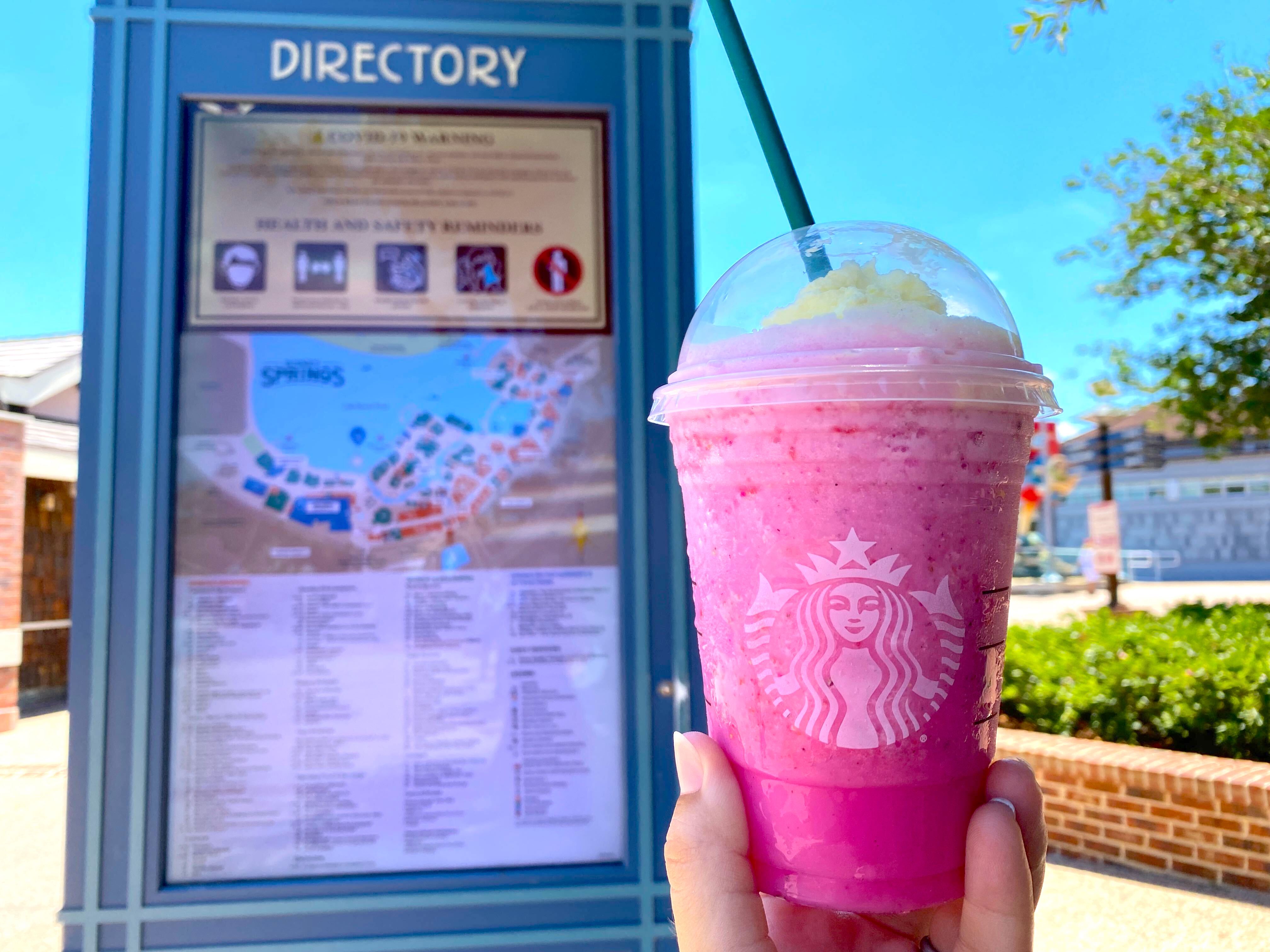 REVIEW – Elf Fuel Specialty Drink at Starbucks Disney Springs