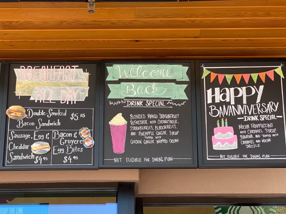 New Starbucks "Welcome Home" Special Drink Available at Disney Springs 