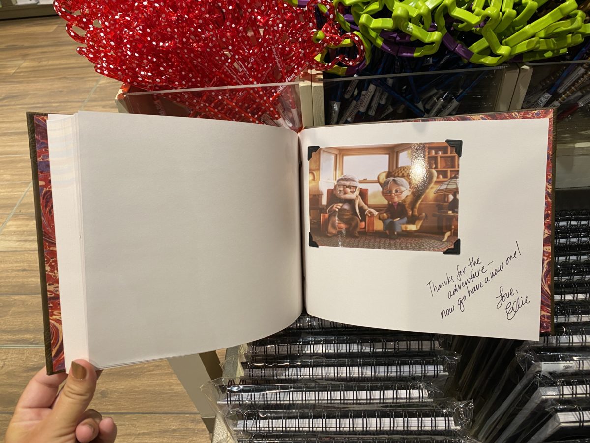 PHOTOS: New My Adventure Book Replica Journal Inspired by UP Sails Into  Disney Springs - WDW News Today