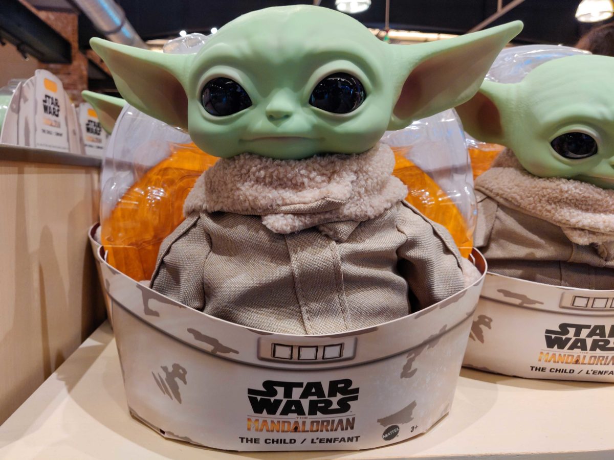 mini yoda doll