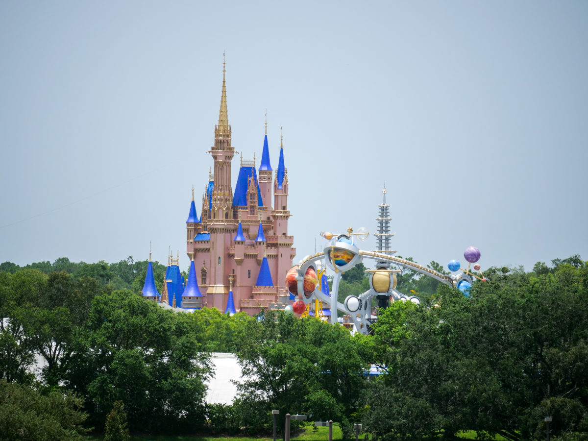 Cinderella Castle Makeover at Magic Kingdom 6 27 20 3