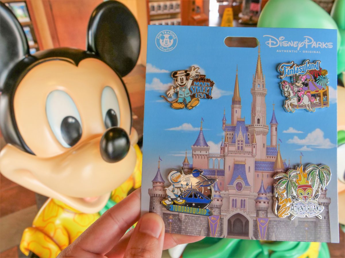 Disney Parks Magic Kingdom Lands Pin Set 6 27 20 1