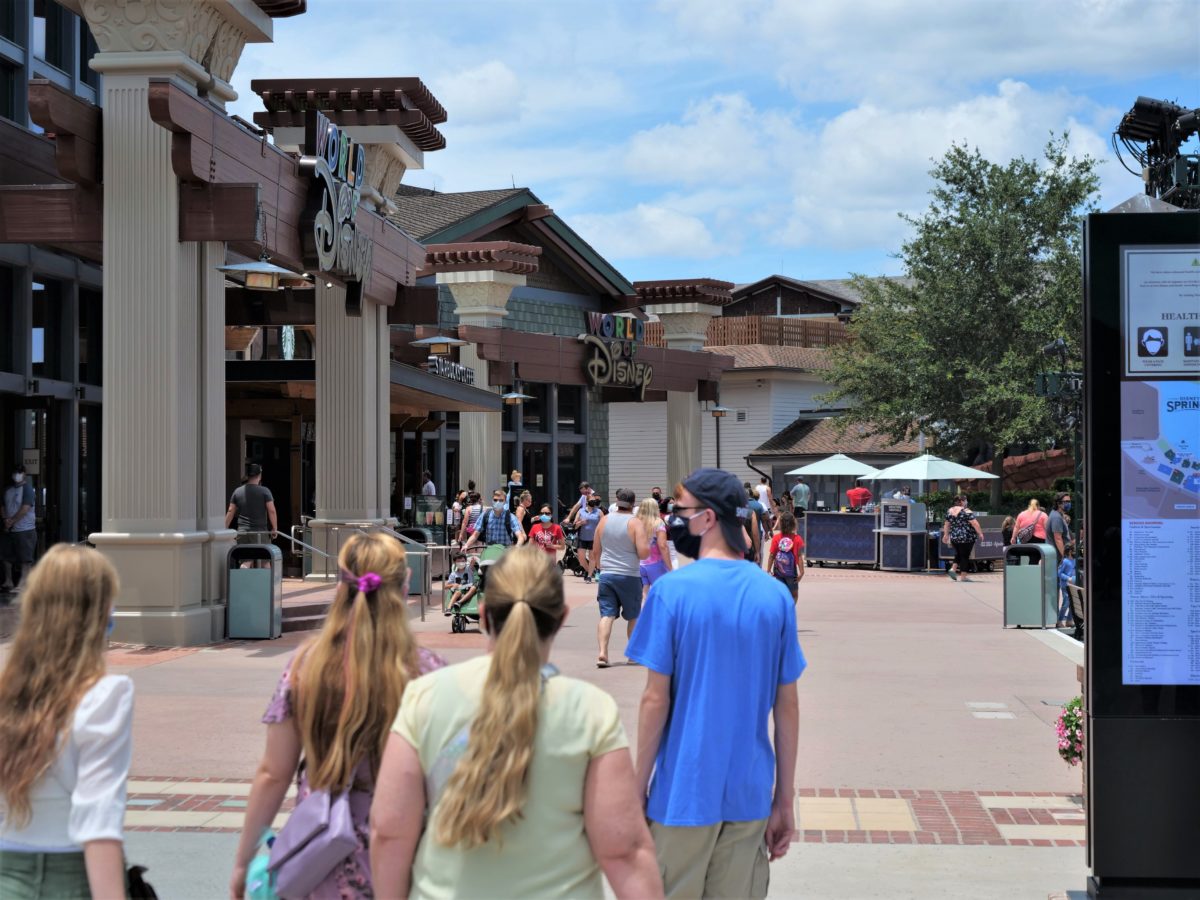 Disney Springs Crowds 6 21 20 1