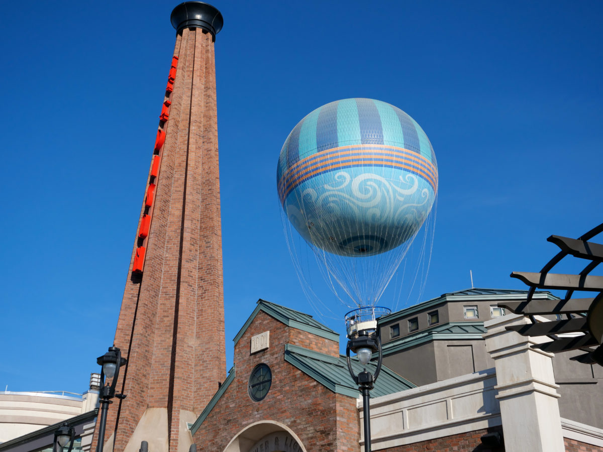 Disney Springs Edison and Aerophile Balloon 6 21 20