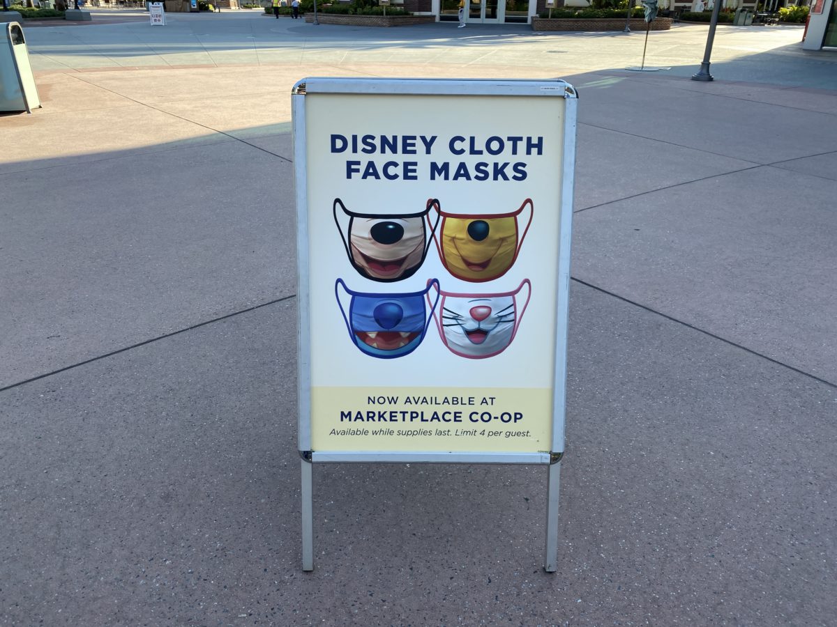 Disney face masks coop