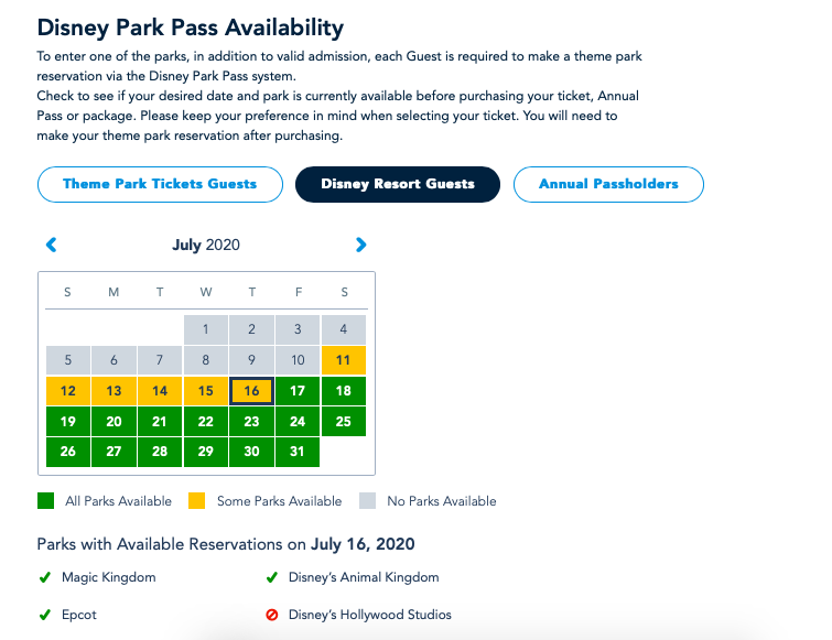 Disneys Hollywood Studios park pass full 2