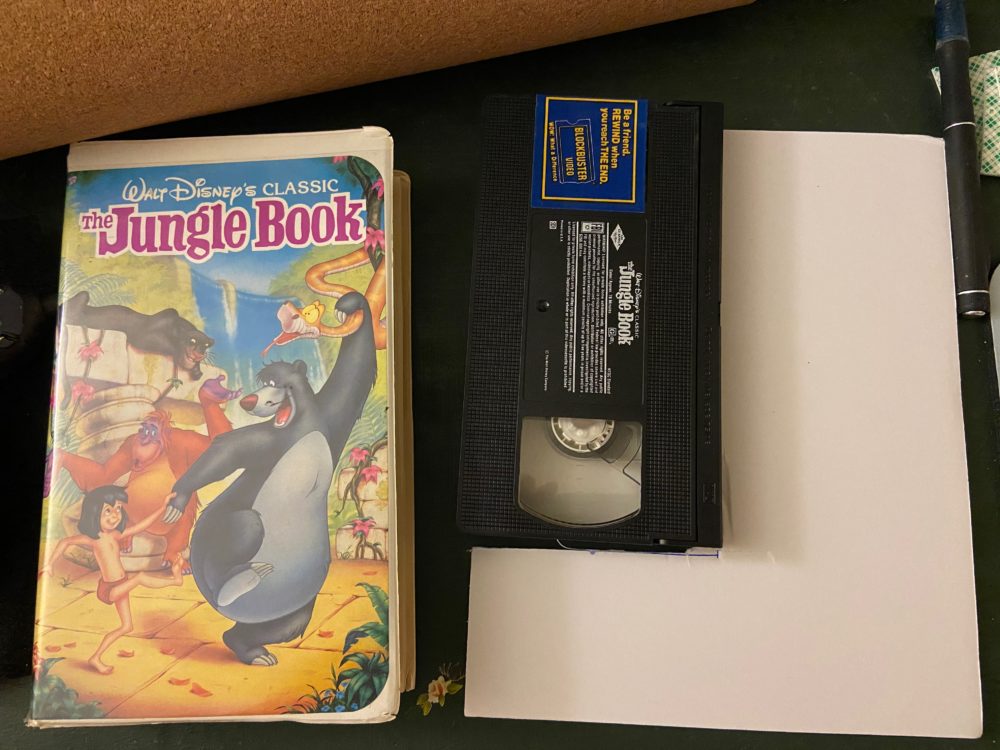 vhs case pin book