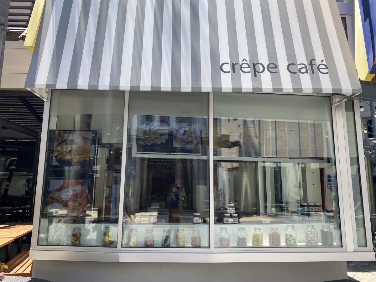 Universal Studios Hollywood Crepes Cafe