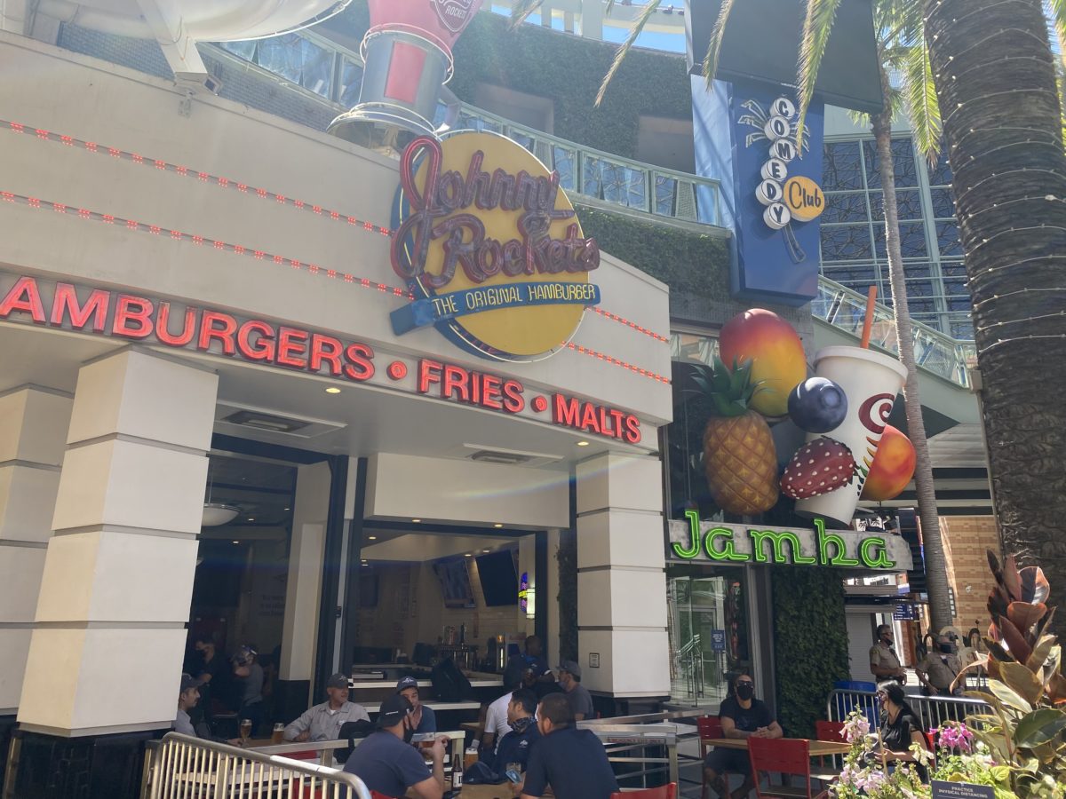 Johnny Rockets Universal Studios Hollywood